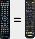 Télécommande pour remplacer BSV19185