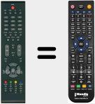 Replacement remote control for RC4189