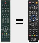 Replacement remote control for RL57I