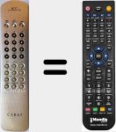 Replacement remote control for RC57