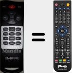 Télécommande pour remplacer Unico TV