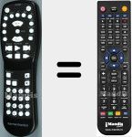 Replacement remote control for HK980