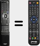Télécommande pour remplacer RM-303