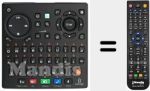 Replacement remote control for Screenplay Tv Link Dx (ScreenplayTvLinkDx)