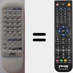 Télécommande pour remplacer RMSUXA70MDR