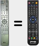 Télécommande pour remplacer 6711R1P108F