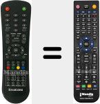 Télécommande pour remplacer LT154-110DB2