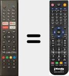 Télécommande pour remplacer HDA9232