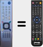 T&eacute;l&eacute;commande pour remplacer 08010380