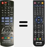 Replacement remote control for N2QAYB000876