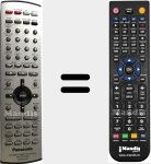 Télécommande pour remplacer EUR7623X40