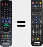 T&eacute;l&eacute;commande pour remplacer N2QAYB000759