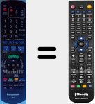 T&eacute;l&eacute;commande pour remplacer N2QAYB000272