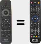 Replacement remote control for CRP651/01 (996510013745)