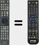 T&eacute;l&eacute;commande pour remplacer AXD7616