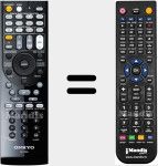 Ersatzfernbedienung f&uuml;r RC-738M (24140738)