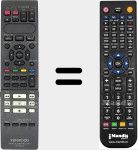Télécommande pour remplacer RC-D0713