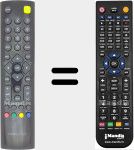 Ersatzfernbedienung für RC3010E01