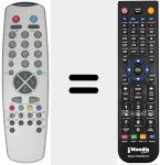 Ersatzfernbedienung für RC 3040