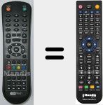 Replacement remote control for SELD28-D08HB