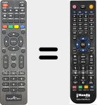 Télécommande pour remplacer SMT32Z30HC1L1B1