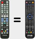 Télécommande pour remplacer TM1051 (AH5902299A)