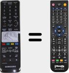 Télécommande pour remplacer TM1170 (AA5900544A)