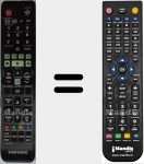 Replacement remote control for TM1251 (AH59-02537A)