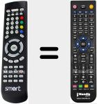 Télécommande pour remplacer TITANIUM V2