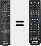 T&eacute;l&eacute;commande pour remplacer RMT-D242P (988511534)