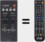 Replacement remote control for FSR78 (ZV289600)