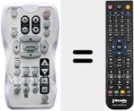 Télécommande pour remplacer YT-110