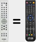 Télécommande pour remplacer CDX-10 (ZN076300)