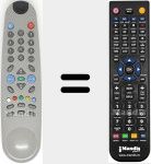 Télécommande pour remplacer 12.5
