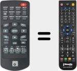 Télécommande pour remplacer Movie Cube K230