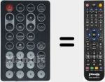 Replacement remote control for CL123
