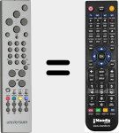 Télécommande pour remplacer RC501011 (3030079)