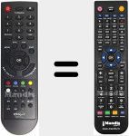 Replacement remote control for A380