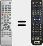 Télécommande pour remplacer AWS2651
