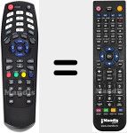 Télécommande pour remplacer Etimo 250i