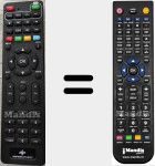 Télécommande pour remplacer DPS102TV