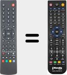 Télécommande pour remplacer EFB 002