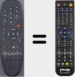Replacement remote control for Exterity