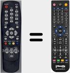 T&eacute;l&eacute;commande pour remplacer LRCS03E