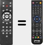 Replacement remote control for 2220-006