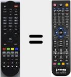 Télécommande pour remplacer HD260WIFI