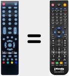 Télécommande pour remplacer RC2712
