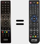 Ersatzfernbedienung f&uuml;r RC4610