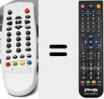 Replacement remote control for DGTEC001