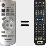 Replacement remote control for N2QAYB000194